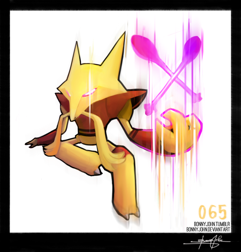 Illustration for article titled Abra, Kadabra, Alakazam! Pokemon One a Day!